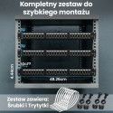 Extralink Patchpanel CAT5E STP V2 24 port