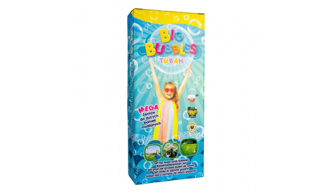 Mega set for large soap bubbles