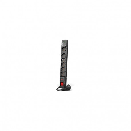 LISTWA ZASILAJĄCA ACAR S6 USB A+C 3M 6X 230V PL PD 3.0 QC CZARNA