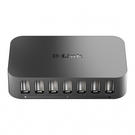 D-Link 7-pordiline kiire USB 2.0 jaotur