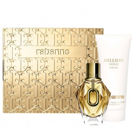 Paco Rabanne parfüümvesi One Million Gold 50ML pihustiga + lõhnastatud kehapiim 100ML