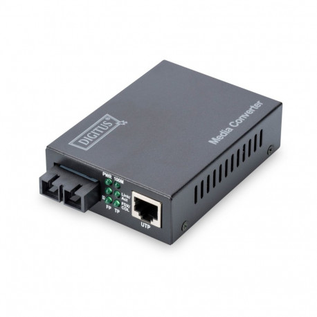 Digitus meediakonverter Fast Ethernet, RJ45 / SC