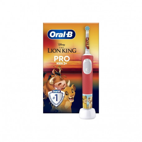 Oral-B laste elektriline hambahari VITALITYPROLIONK pöörlev-võnkuv, mitmevärviline