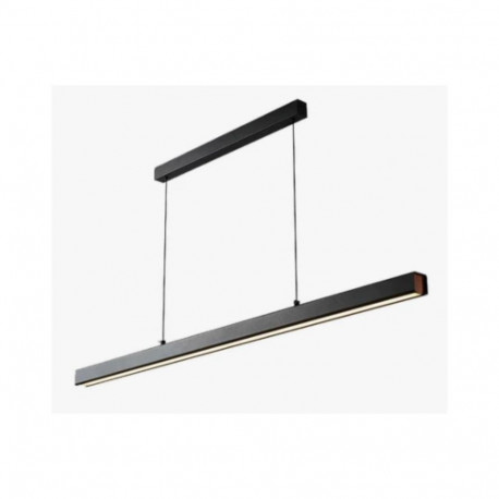 LAMP PENDANT TALL BLACK 32W