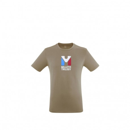 Koszulka męska MILLET Chamonix Tri Ts Ss M beżowa - S