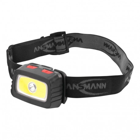Ansmann LED-pealamp HD200B, must, hall