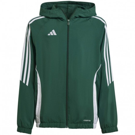 Children's jacket adidas Tiro 24 green IM8796 140cm