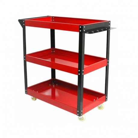 WORKSHOP TROLLEY 3 LEVELS /SILVER