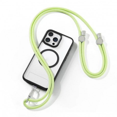Dux Ducis DUX DUCIS Plaz - cross-body phone strap - green/yellow