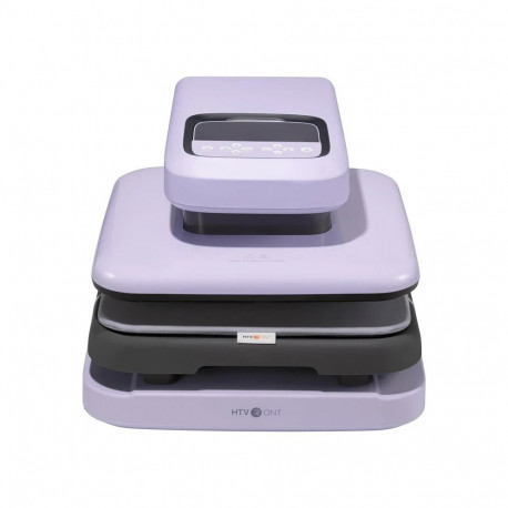 HTVRONT Auto 2 Digit Heat Transfer Press (Purple)