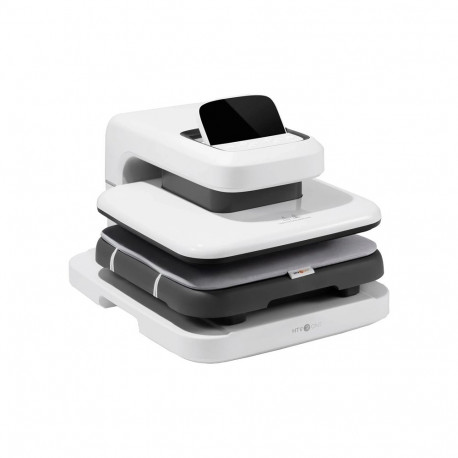 HTVRONT Auto 2 Digit Heat Transfer Press (White)