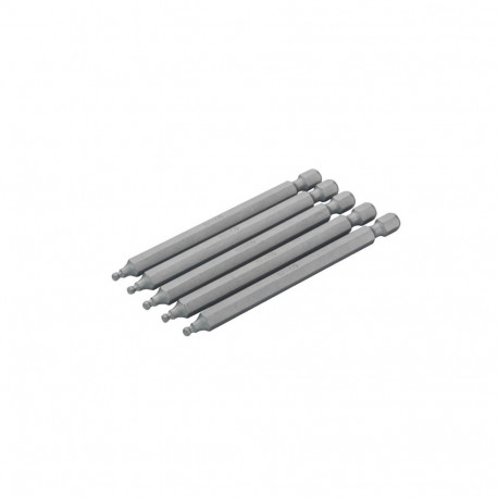 Standard bits 59S ball head HEX 5, 6 and 8mm x 89mm 3pcs blister