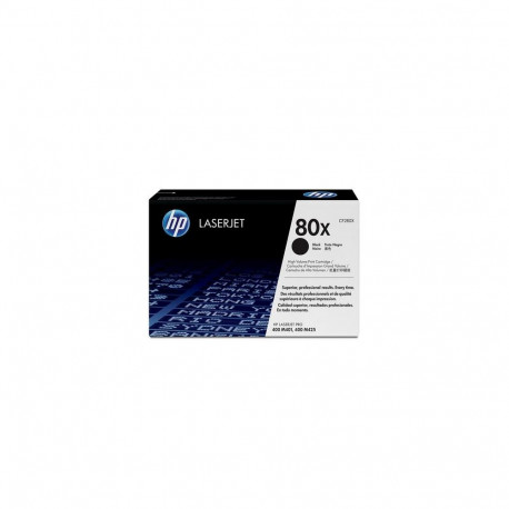 HP 80X High Yield Black Original LaserJet Toner Cartridge