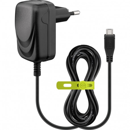 Goobay 15 W Micro-USB must toiteplokk