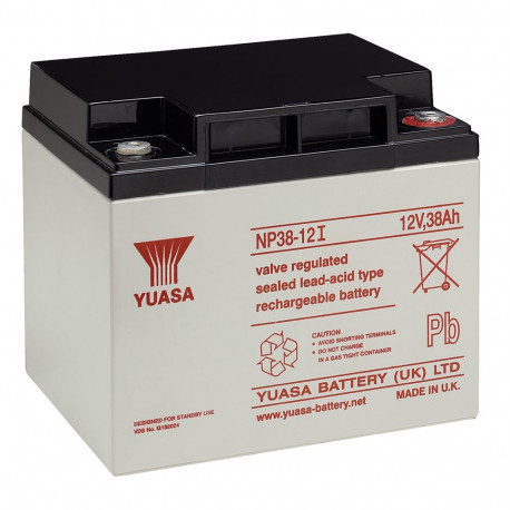 Yuasa pliiaku 12 V, 38 Ah (NP38-12I)
