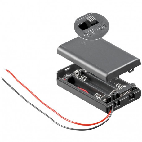 Goobay 3x AAA (Micro) Battery Holder (10 tk)
