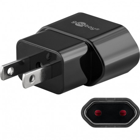 Goobay reisadapter Europlug USA/Japan, must