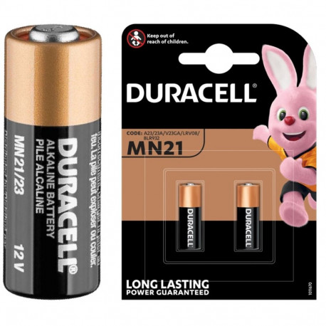 Duracell LR23 (MN21) patarei, 2 tk blisterpakendis