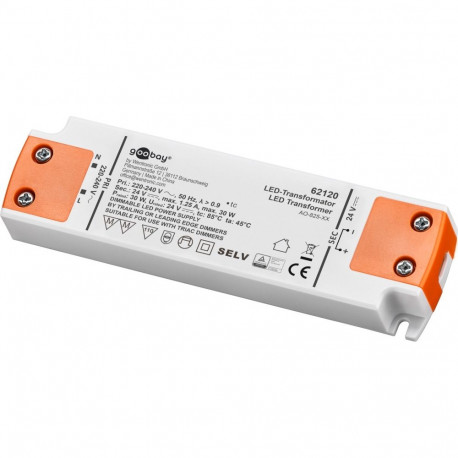 Goobay LED Transformer 24 V (DC) (DC), 30 W
