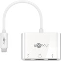 Goobay USB-C multiport-adapter HDMI, PD, valge