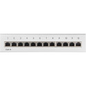 Goobay CAT 6 mini/lauaarvuti patch paneel, 12-porti valge
