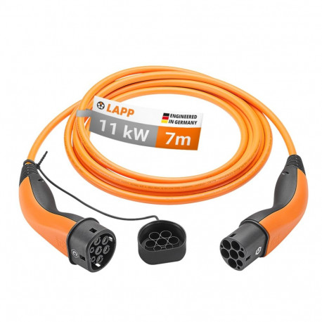 LAPP MOBILITY Type 2 Charging Cable, up to 11 kW, 7 m, orange 7 m
