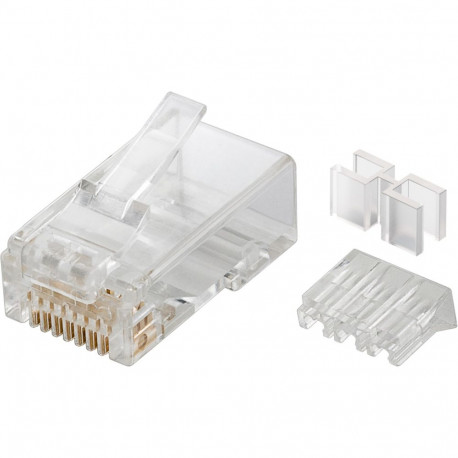 Goobay RJ45 Plug, CAT 6A UTP unshielded (10 tk)
