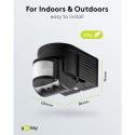 Goobay Infrared Motion Detector black
