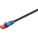 Goobay CAT 6 välitingimuste patch-kaabel, U/UTP, must 75 m