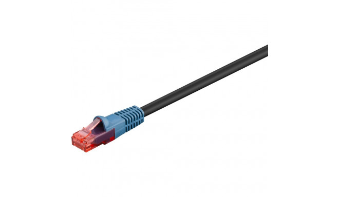 Goobay CAT 6 välitingimuste patch-kaabel, U/UTP, must 75 m