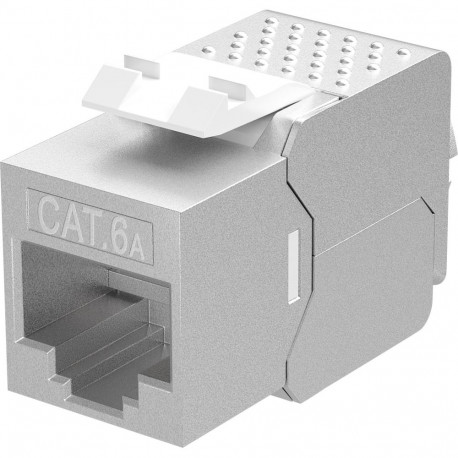 Goobay keystone-moodul RJ45 CAT 6A STP õhuke
