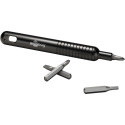 Goobay Tools Screwdriver Set with 48-Piece Precision Bit Set