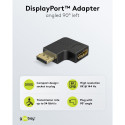 Goobay DisplayPort Angled Adapter 90° Left