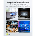 Goobay DisplayPort Angled Adapter 90° Left