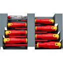 Goobay Tools Insulated Screwdriver Set, 8 Pcs.