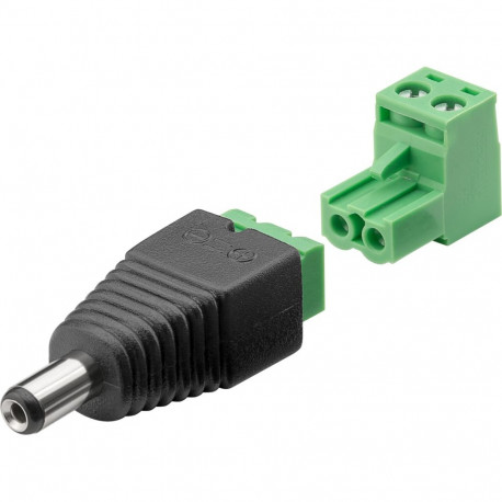 Goobay klemmiplokk 2-pin > DC isane (5.50 x 2.10 mm) (10 tk)