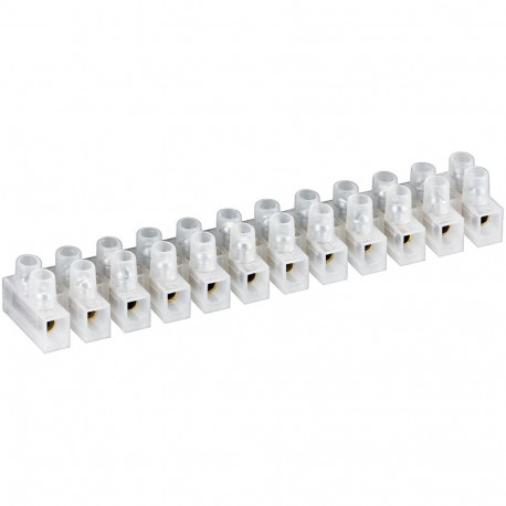 Goobay Tools läbipaistev riviklemm, 5 A (10 tk)