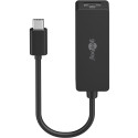 Goobay USB-C Ethernet Adapter, black