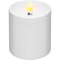 No Name LED Grave Candle with Timer, red
