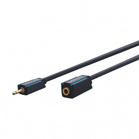 Clicktronic 3.5 mm AUX pikenduskaabel, stereo 1.5 m