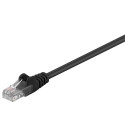 Goobay CAT 5e Patch Cable, U/UTP, black 10 m