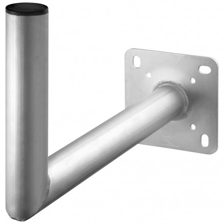 Goobay Aluminium Satellite Dish Wall Mount, 450 mm Wall Distance 450