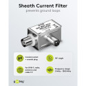 Goobay Sheath Current Filter, Galvanic Isolation