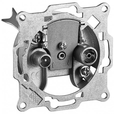 Goobay 2-Hole Antenna Stub/End Socket