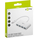 Goobay 4 pordiga USB-C multiport adapter