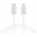 Swissten cable USB-C - Lightning Textile Quick Charge 3.1 Data&Charging 2m