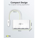 Goobay 4 pordiga USB-C multiport adapter
