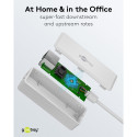 Goobay USB-C Ethernet Adapter, white