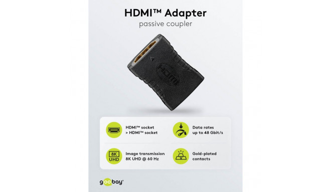 Goobay HDMI adapter (jätk)