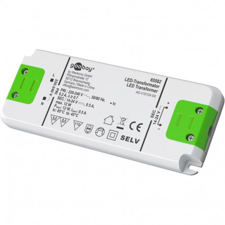 Goobay konstantvoolu LED toiteplokk 500 mA, 12 W
